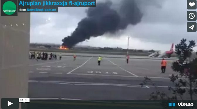 Five Persons Dead in Military Plane Crash in Malta