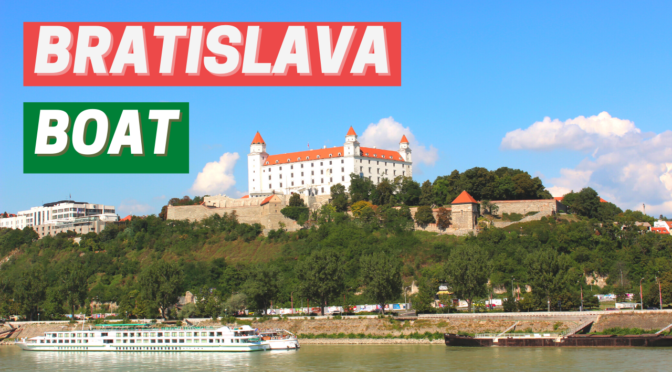 A Boat Trip in Bratislava Slovakia on the River Danube