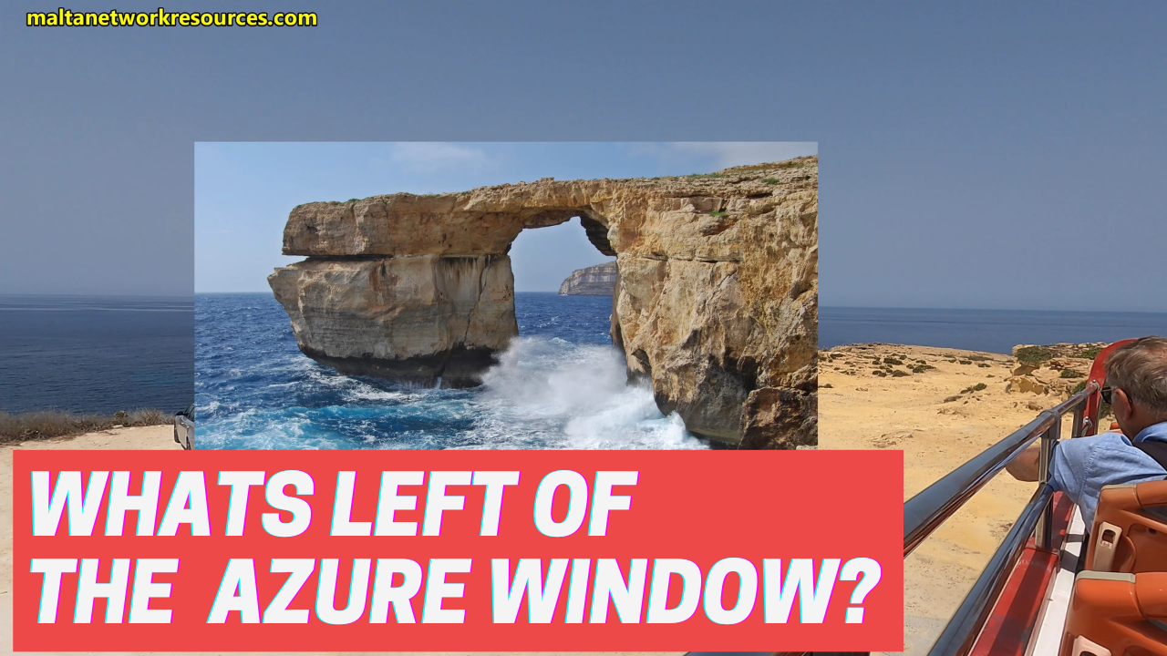 Let's check what's left of the Azure Window in Gozo | Malta Network ...
